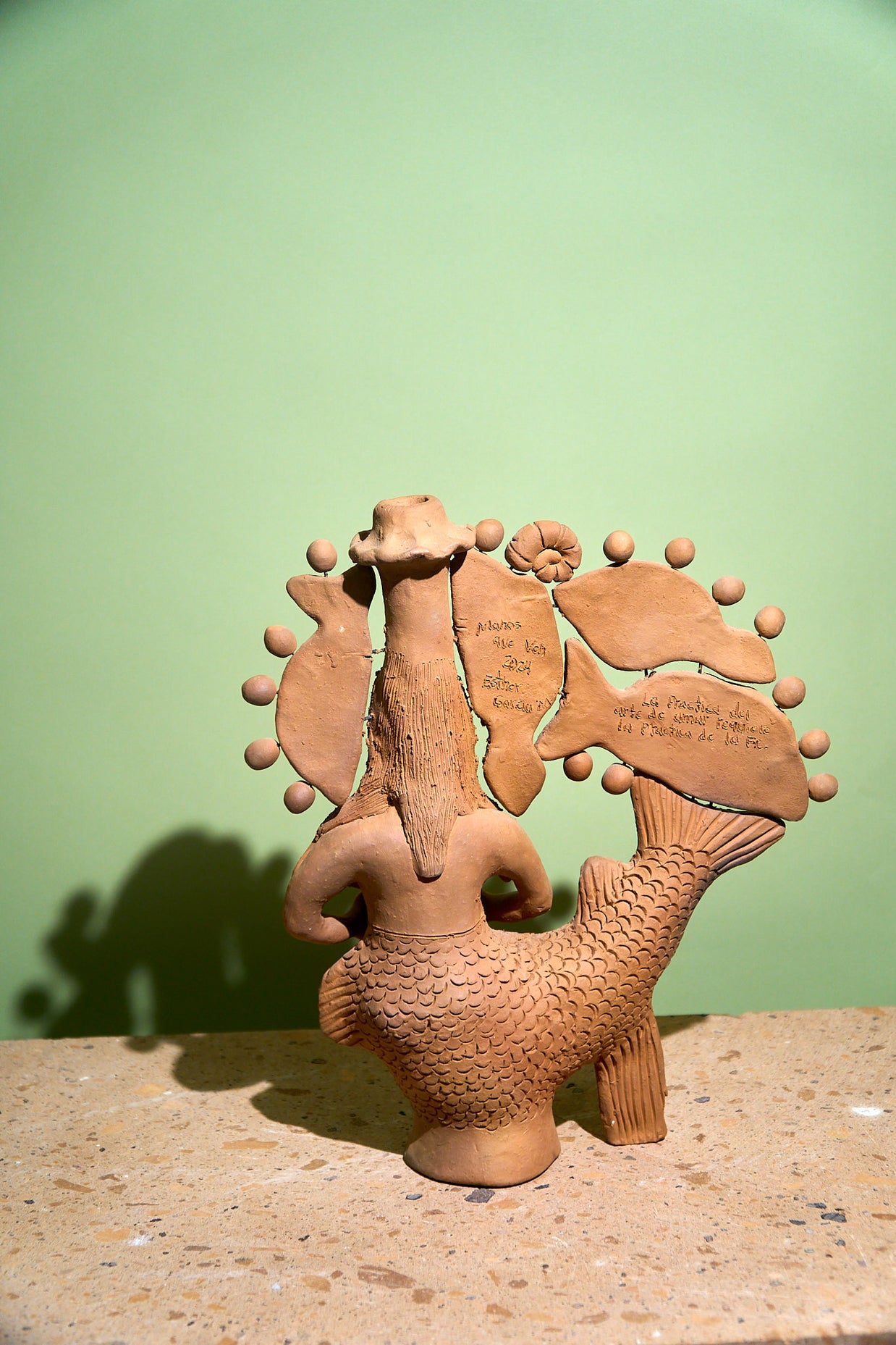 Sirena de candelabro