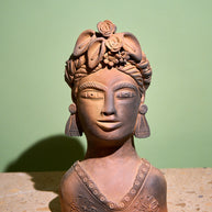 Maceta de busto mujer