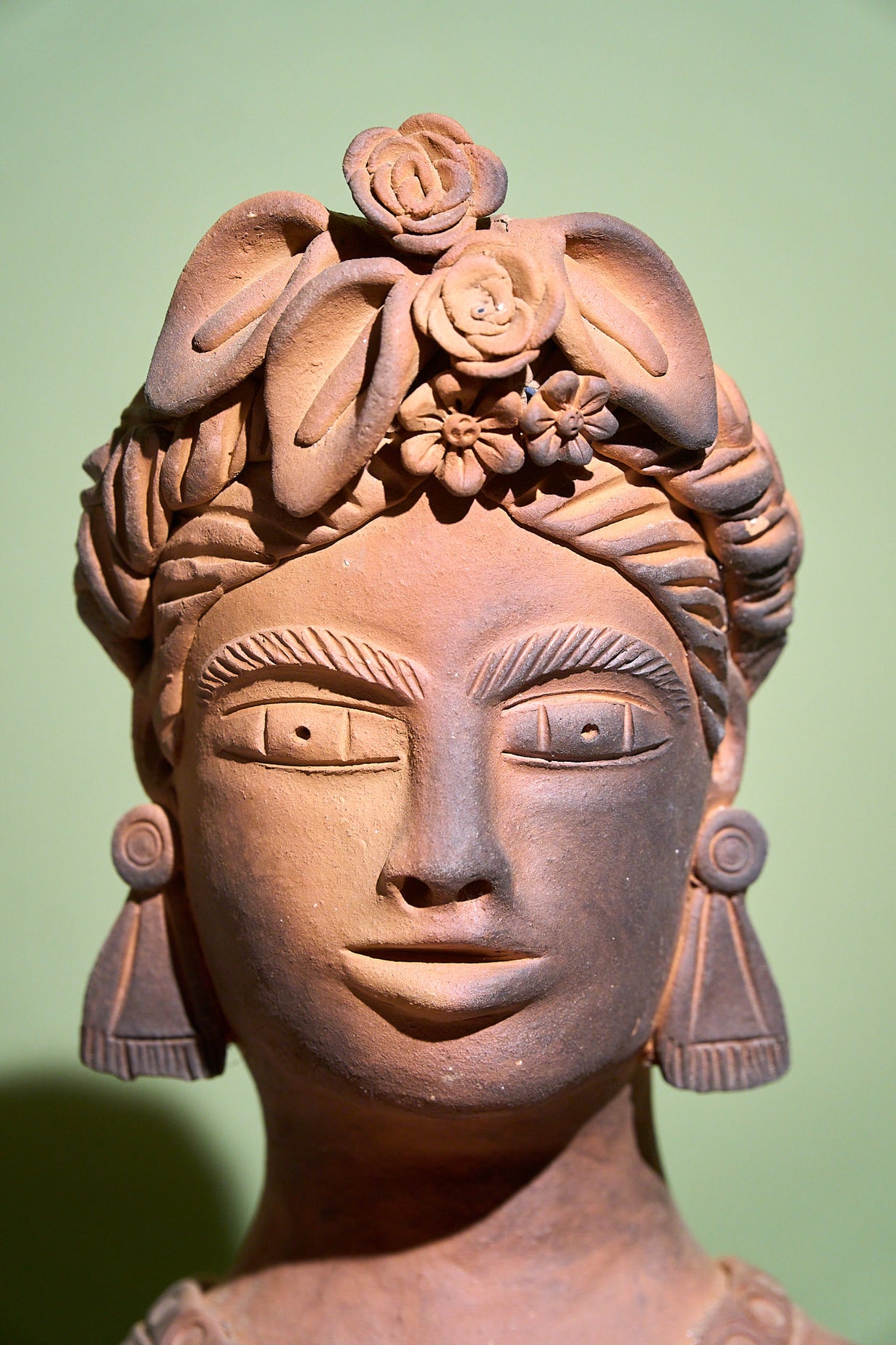 Maceta de busto mujer