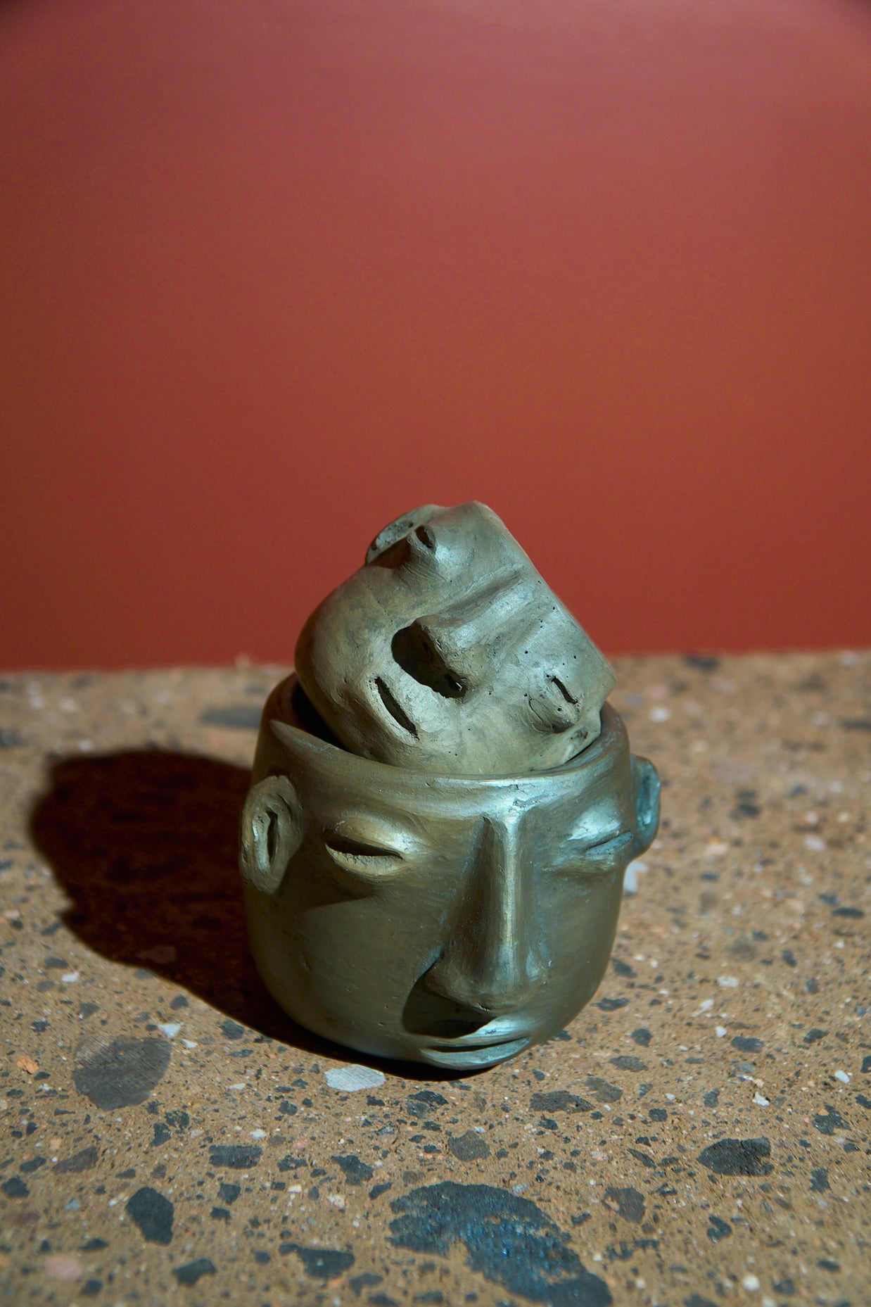 Vaso de cara redondo