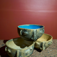 Tazón de cara mediano