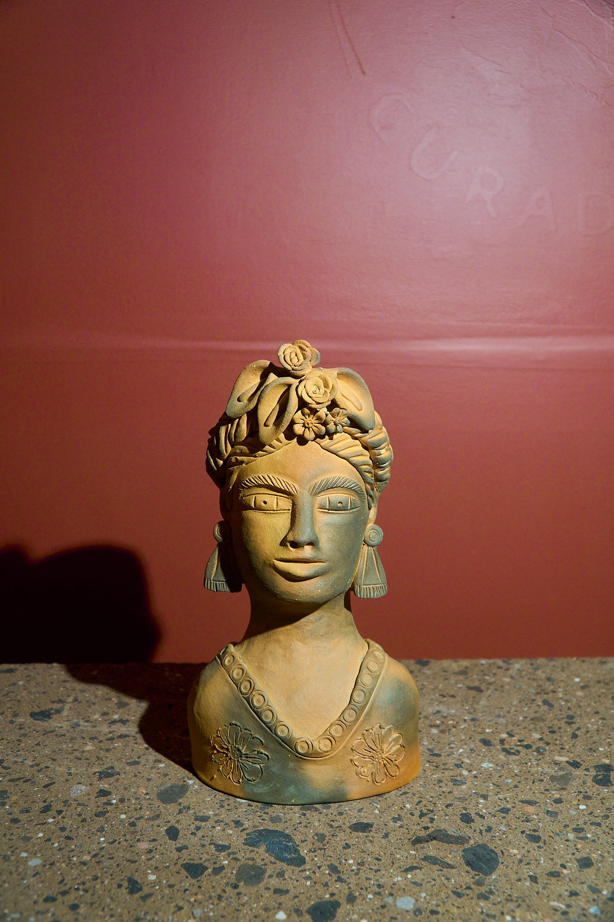 Maceta de busto mujer