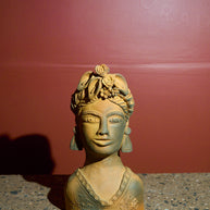 Maceta de busto mujer